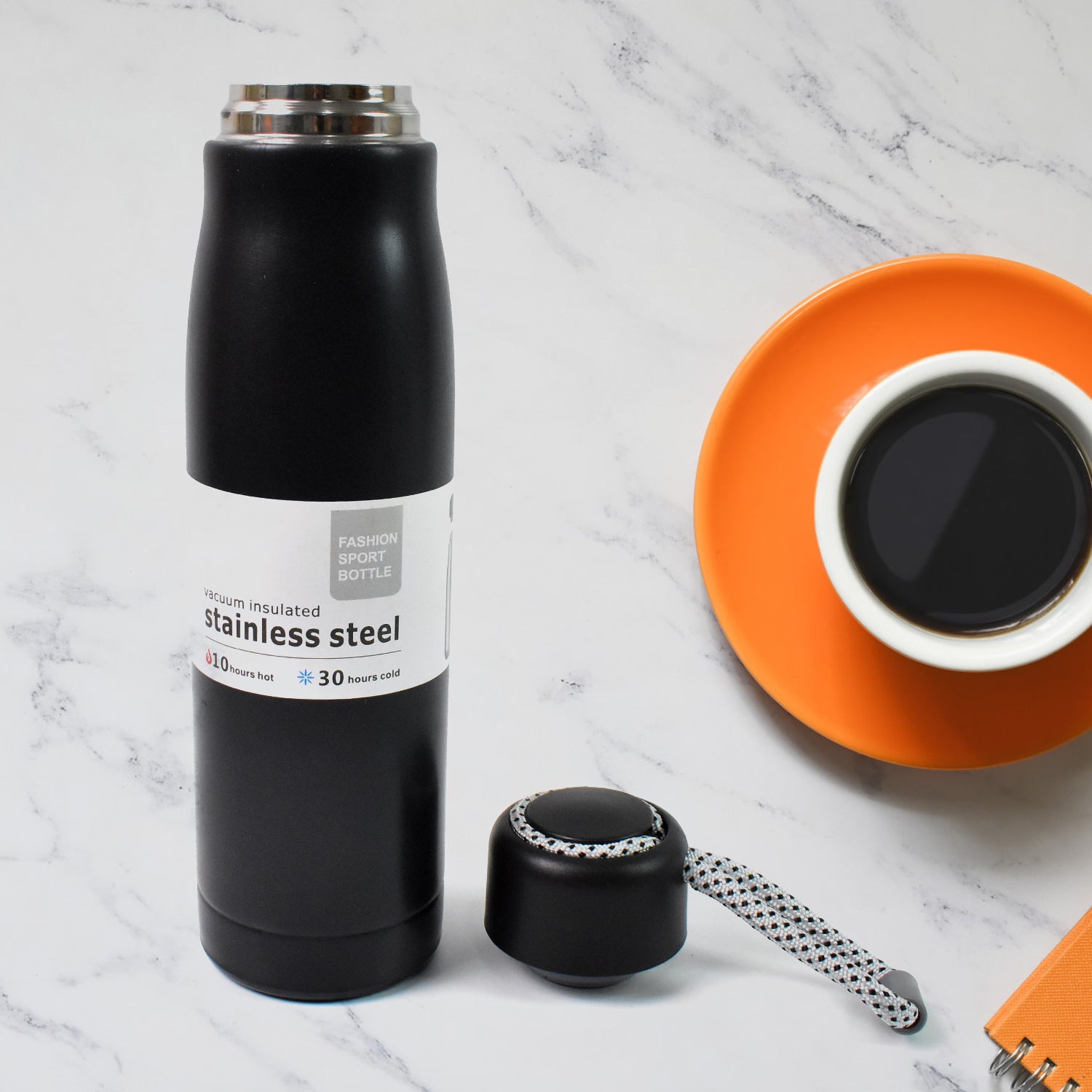 Double Wall Vacuum Insulated Water Bottle (550 Ml) Double Wall Vacuum Insulated Water Bottle (550 Ml)